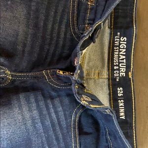 Toddler Boys size 5 LEVI skinny jeans